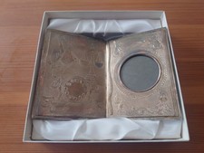 Silver Plated Diary Made By Seba - England Vintage