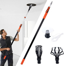 26FT Reach Light Bulb Changer for High Ceilings,Lightbulb Changer 5-20FT with Ba