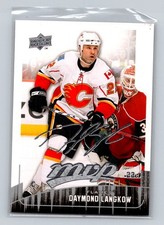 2009-10 Upper Deck MVP #250 Daymond Langkow Calgary Flames