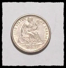 1887-P Seated Liberty Dime  Nice Eye Appeal Sharp AU #29D74  .900 FINE SILVER