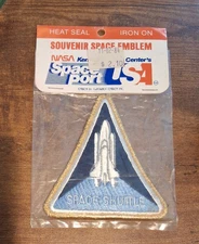 NASA Kennedy Space Center Souvenir Space Shuttle Emblem Patch  Made in USA 0732