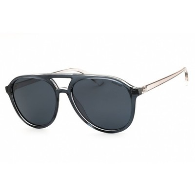 Polaroid Core Unisex Sunglasses Grey Blue Aviator Shape  display picture 3