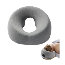 Face Down Pillow Massage Headrest for Bed, Face Pillow for Stomach Sleeping, ...