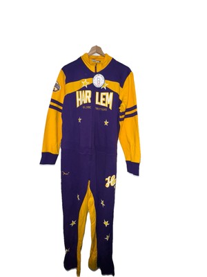 Platinum Fubu Harlem Globetrotters Womens Jumpsuit  geese  Cosplay Y2K Sz.2X