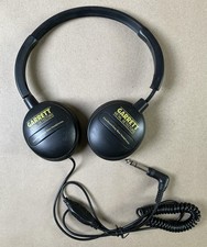 Garrett ClearSound Easy Stow Headphones Black 1/4" Jack Metal Detecting