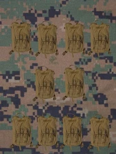 10x NEW USMC Issue Coyote FILBE Hydration Pack Carrier Bag Backpack - NO BLADDER