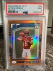 Jayden Daniels 2024 Optic Orange Rated Rookie /249 PSA 9 #248 Commanders QB