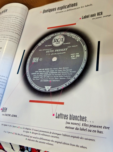 Elvis Presley- La Discographie Francaise French Discography -Rare over 250 pages - Picture 8 of 18