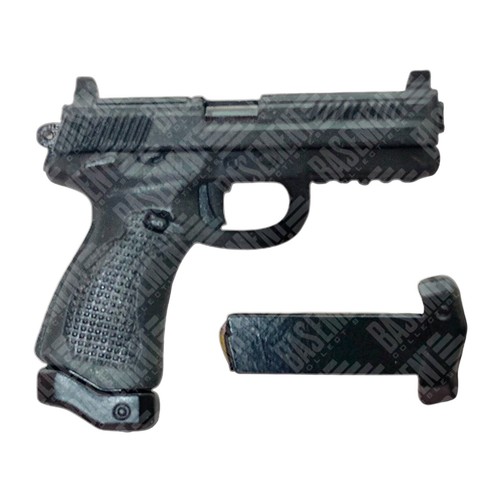 Mezco One12 Commando Snake Eyes Handgun G.I. Joe 112 Scale Weapon