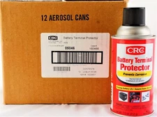 Case of 12 Genuine 05046 CRC Battery Terminal Protector 7.5oz Can 5046