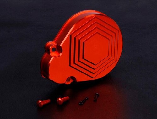 Alloy CNC Metal Gear Cover for HPI baja 5b KM ROVAN 1/5 rc car gas - Picture 8 of 16