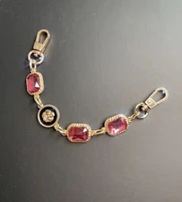 Bag Chain Strap Replacement Extension Shoulder Handbag Purse DIY 7” Gold Pink