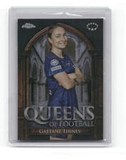 2023/24 Topps Chrome Womens UEFA Champions League Soccer QOF Gaetane Thiney #17