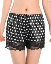 Satin French Knickers Frilly Sissy Underwear Briefs Panties UK Size 6 - 20