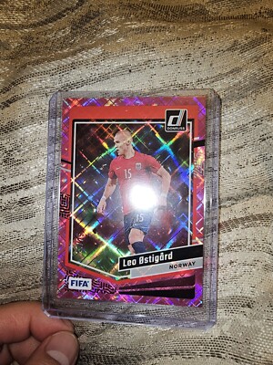 Ssc Napoli Donruss Soccer LEO OSTIGARD Optic Pink Mojo 20/25 And More Card Lot