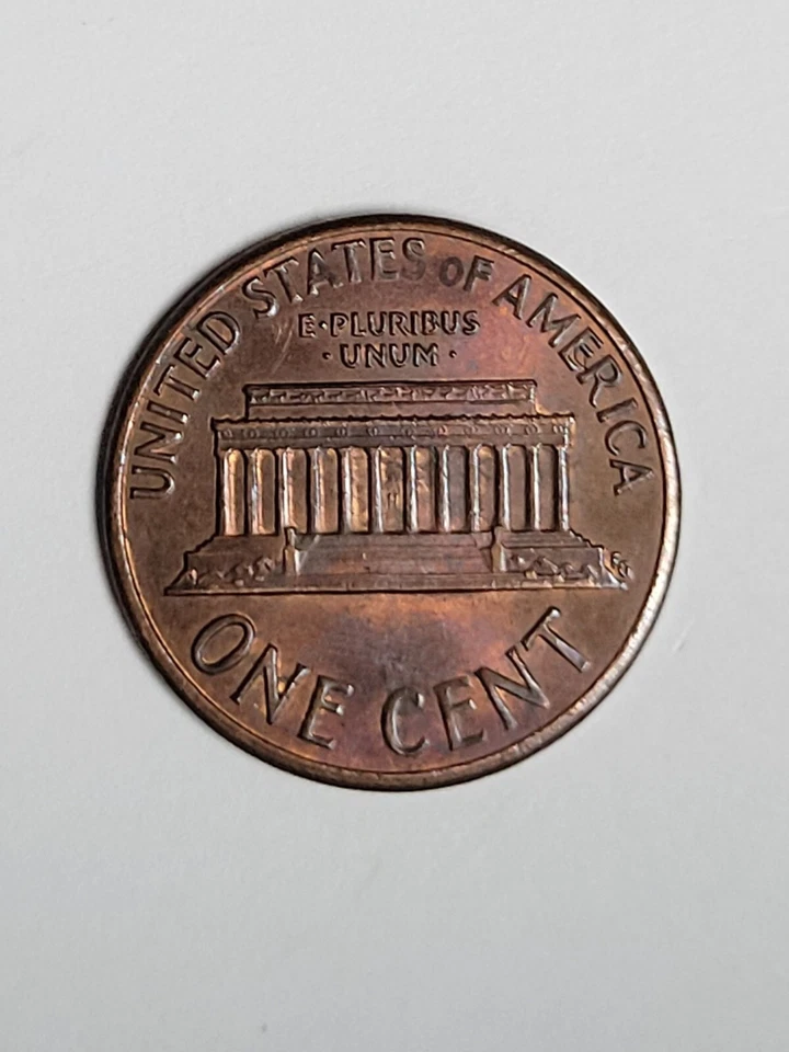 1992 D LINCOLN Penny Mint Mark D Stamped 3x Sharp Chin Tear Rare Errors on OR - Image 4 of 4