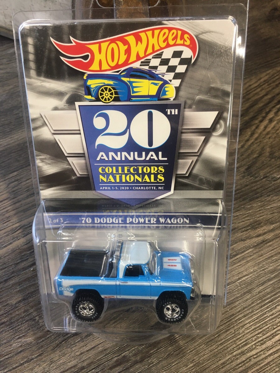 ホットウィール '70 ダッジ パワーワゴン ロサンゼルス コンベンション限定 2020 Hot Wheels 20th Nationals Convention 70 Dodge Power Wagon