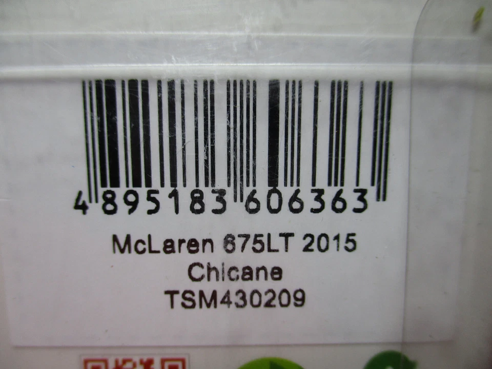 1/43 Scale McLaren 675LT 2015 Chicane Grey Minichamps Spark Models TSM430209 - Image 3 of 3