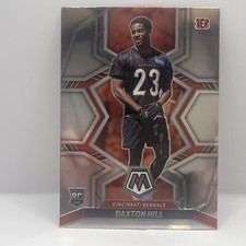 2022 Panini Mosaic Football Daxton Hill RC #378 Cincinnati Bengals