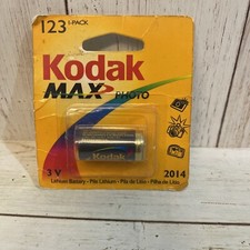 Kodak Max Photo Lithium Batteries dated 2014
