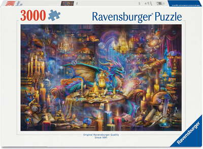 3000 Teile Ravensburger Puzzle Bibliothek des Drachens 12001418
