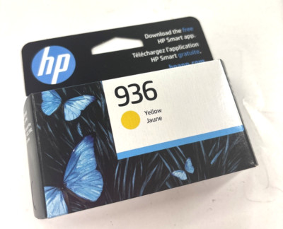 Genuine HP 936 Yellow Ink Cartridge HP OfficeJet, OfficeJet Pro 4S6V1LN EXP 7/25