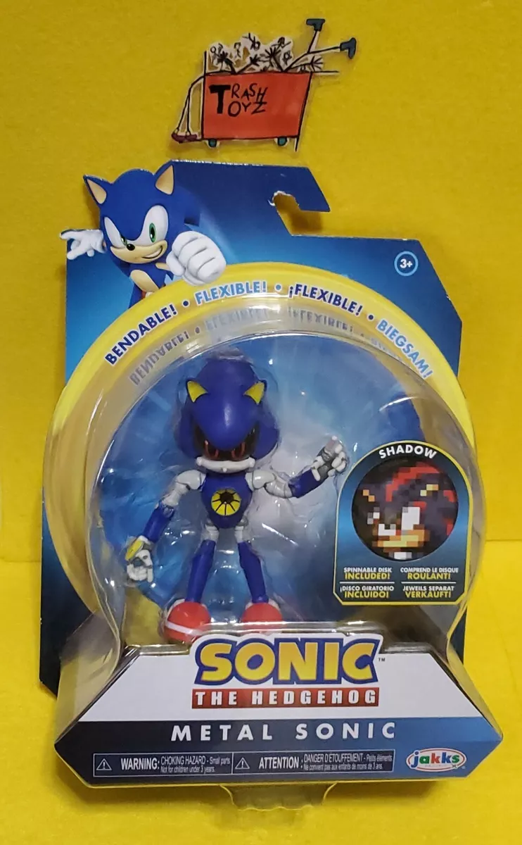 New! Metal Sonic Figure Sonic The Hedgehog Jakks-Pacific Free Shipping