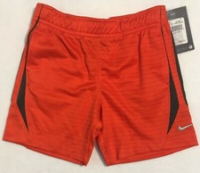 NIKE Baby Boy's Avalanche Shorts Gym Orange w/Grey Accent Size 24M NWT