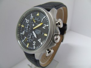 seiko aviator chronograph watch