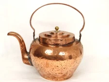 Antique Copper Kettle French Kitchen 18th Century