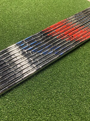 Set Of 10 x NS PRO Modus 3 Tour 130 S Flex TT Golf Shaft 3-PW + 2 Extra Wedge