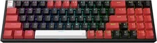 Redragon K628 PRO 75% 3-Mode Wireless RGB Gaming Keyboard, 78 Keys, Red Switch