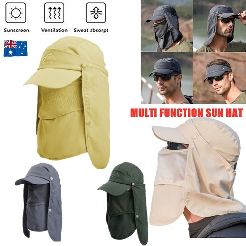 Unisex Outdoor Fishing Hiking Hat UV 