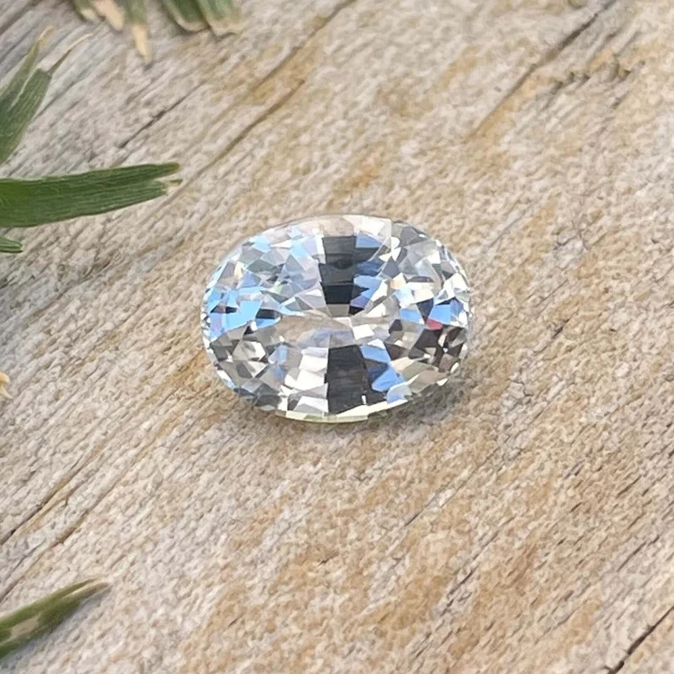 Certified D Color FL Clarity 6.2Ct Oval Cut Lab-Grown CVD Diamond Loose Gem 5OSN - Image 3 of 4