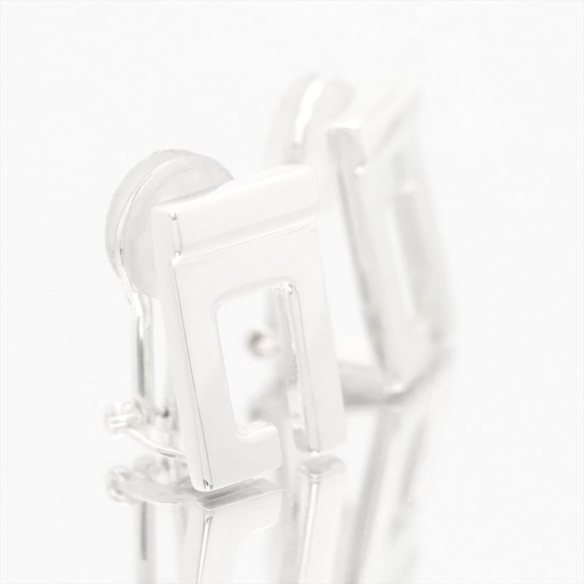 Boucles d'oreilles GUCCI découpe G argent W16,7 mm × H10,8 mm accessoires femmes