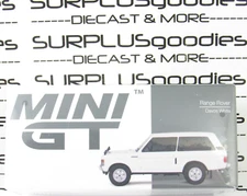 2024 Mini-GT Overseas Box Edition: Davos White 1971 RANGE ROVER Item #MGT00658-L