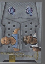 CARLOS BOOZER / PAUL MILLSAP 2009-10 PLAYOFF CONTENDERS ROUND NUMBERS GOLD /100