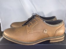 Chaps Plain Vamp  Dress Lace Up Shoes Tan