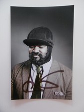 Gregory Porter jazz autograph signed 10x15 cm picture
