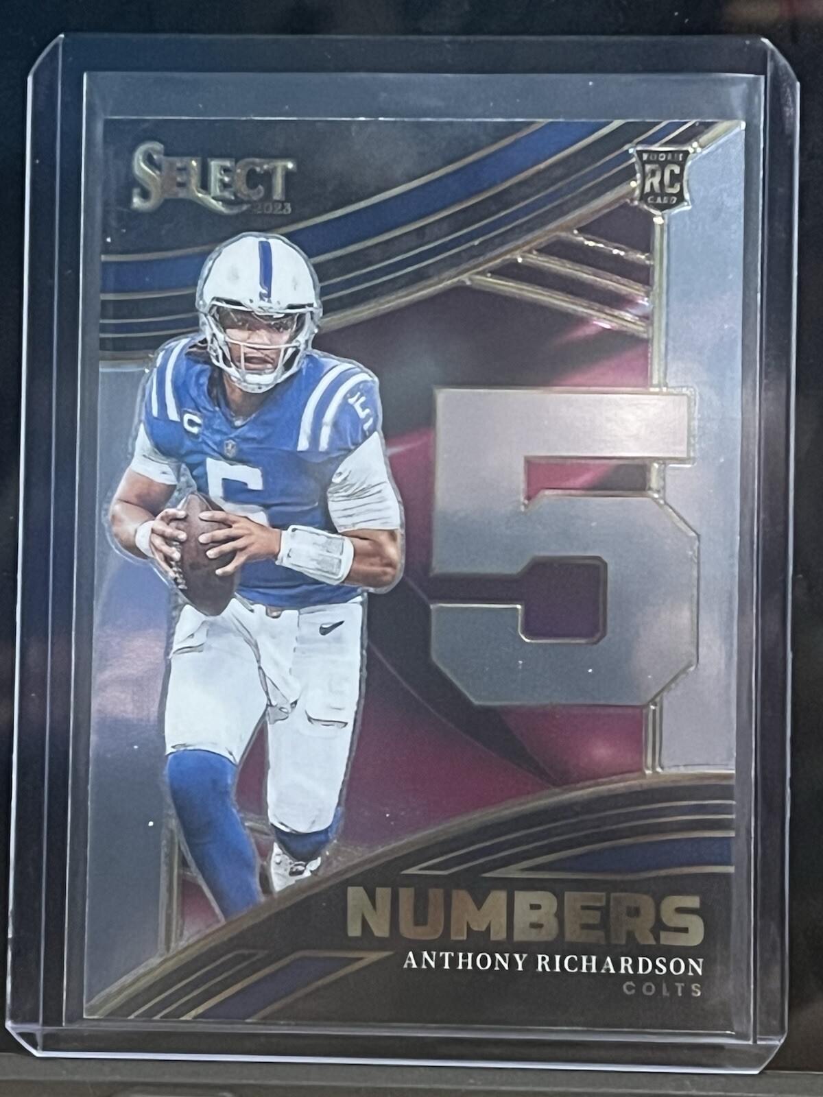 2023 Select Anthony Richardson Numbers RC #NMB-ARI Colts