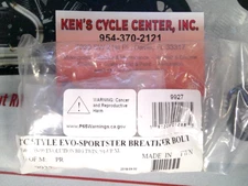 Kuryakyn TC Style EVO -Sportster Breather Bolts 9927