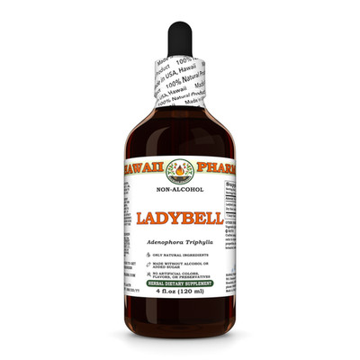 Ladybell (Adenophora Triphylla) Glycerite, Dried Root Liquid Extract