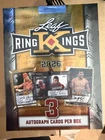 2026 Leaf Ring Kings Factory Sealed Hobby Box 3 Auto's Per Box