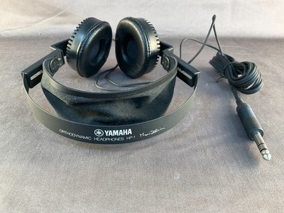Yamaha Orthodynamic HP-1 Stereo Headphones Mario Bellini On Ear Vintage