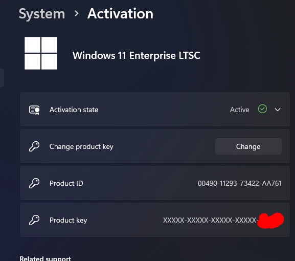 Microsoft Windows 11  Enterprise LTSC 2024 Single Device DG7GMGF0PP49 on USB - Image 2 of 3