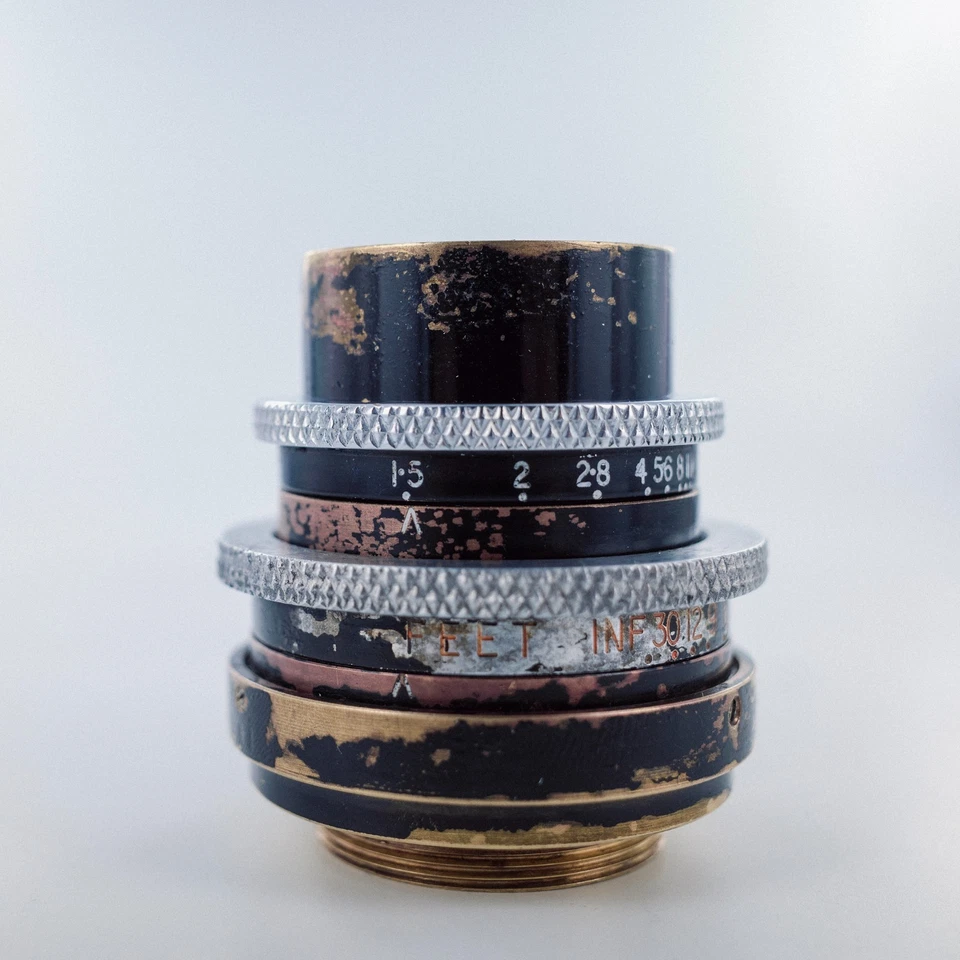 Dallmeyer 1” (25mm) f1.5 Speed Anastigmat C‑Mount Lens – CLA’d - Bolex - Image 3 of 4