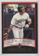2001 Bowman Johnny Damon #86 0t2