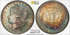 1902 O Morgan Silver Dollar PCGS MS-63 CAC *Rainbow Toning*