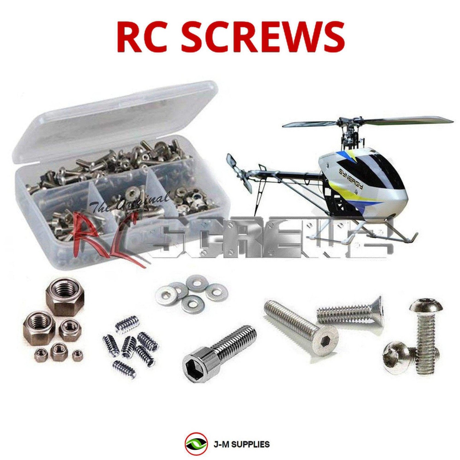 RCScrewZ Stainless Screw Kit syn007 for Synergy E5 | KIT