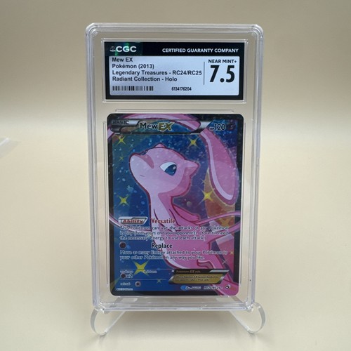 Mew-EX graded CGC 7.5 for sale on eBay